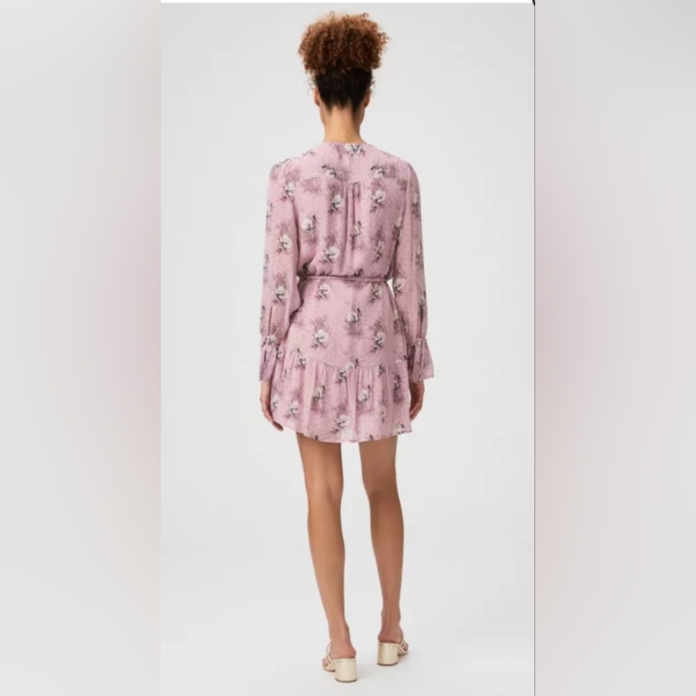 Paige Carmela Dress - Sunrise Pink Multi NWT size XS - Picture 2 of 9